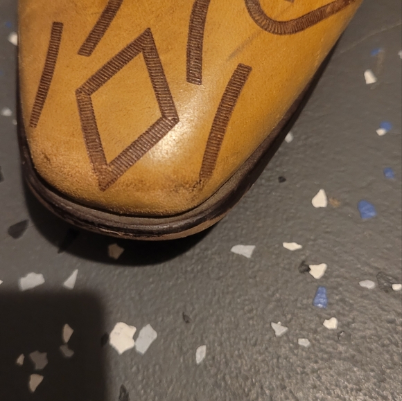 Taj Collection Mens Leather Brogue Shoes Size 9.5 - Picture 7 of 10